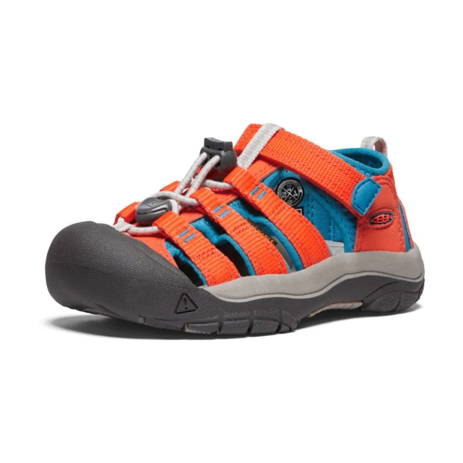 Kids KEEN Sandals<Little Kids' Newport H2 | Safety Orange/Fjord Blue