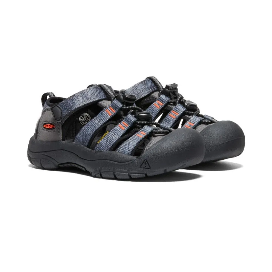 Kids KEEN Sandals<Little Kids' Newport H2 | Steel Grey/Black