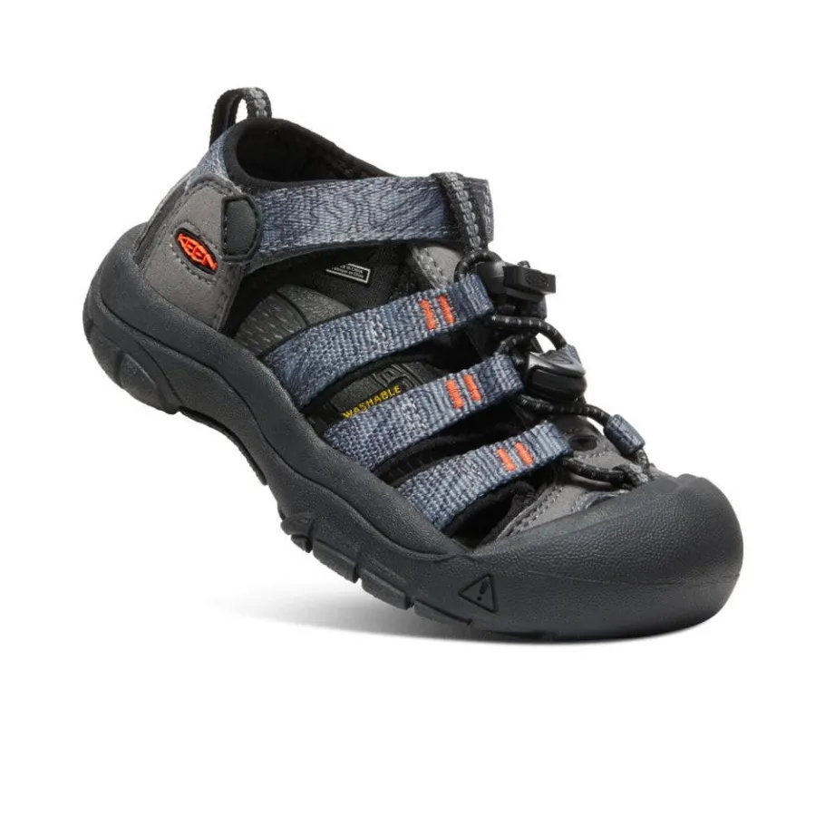 Kids KEEN Sandals<Little Kids' Newport H2 | Steel Grey/Black