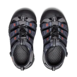 Kids KEEN Sandals<Little Kids' Newport H2 | Steel Grey/Black