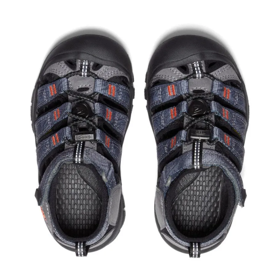 Kids KEEN Sandals<Little Kids' Newport H2 | Steel Grey/Black