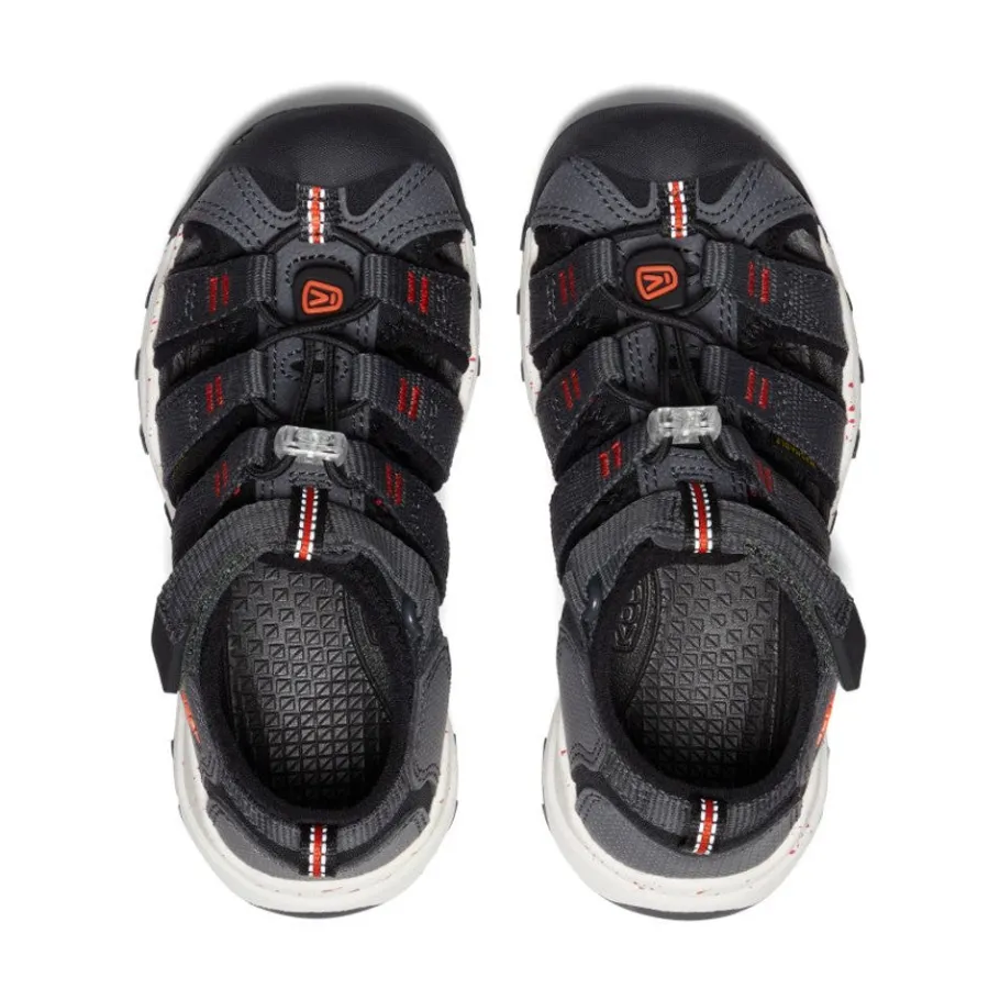 Kids KEEN Sandals<Little Kids' Newport Neo H2 | Magnet/Spicy Orange