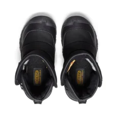 Kids KEEN Boots<Little Kids' Puffrider Waterproof Winter Boot | Black/Steel Grey