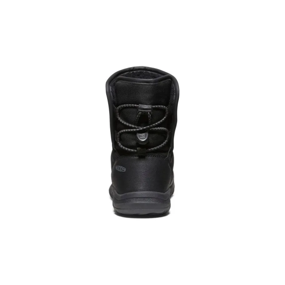 Kids KEEN Boots<Little Kids' Puffrider Waterproof Winter Boot | Black/Steel Grey