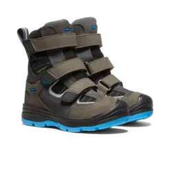 Kids KEEN Boots<Little Kids' Redwood Winter Waterproof Boot | Raven/Magnet