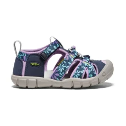 Kids KEEN Sandals<Little Kids' Seacamp Ii Cnx | Black Iris/African Violet