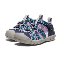 Kids KEEN Sandals<Little Kids' Seacamp Ii Cnx | Black Iris/African Violet