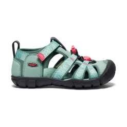 Kids KEEN Sandals<Little Kids' Seacamp Ii Cnx | Granite Green/Cayenne