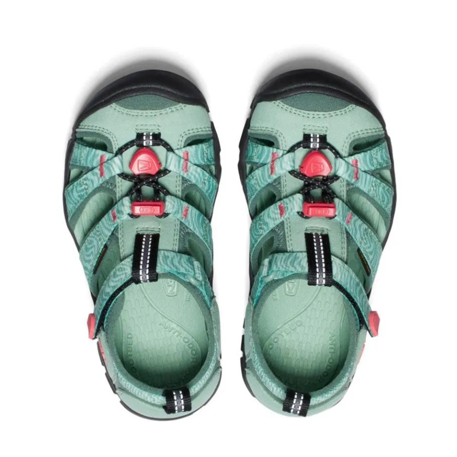 Kids KEEN Sandals<Little Kids' Seacamp Ii Cnx | Granite Green/Cayenne