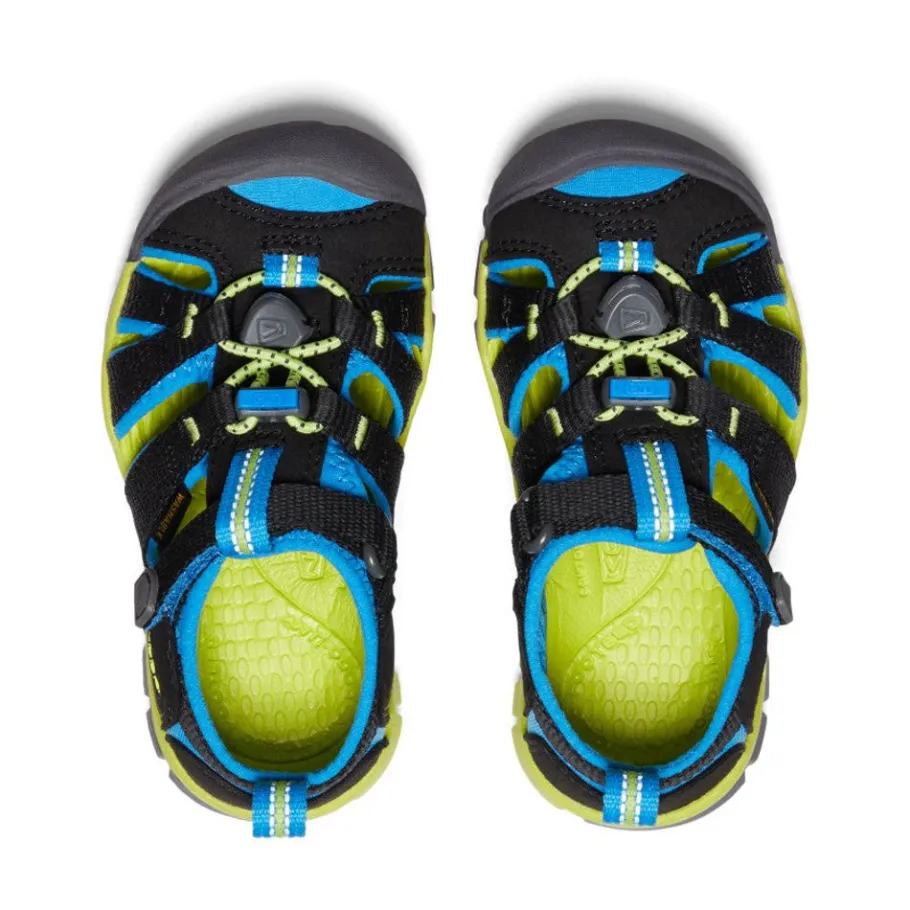 Kids KEEN Sandals<Little Kids' Seacamp Ii Cnx | Black/Brilliant Blue