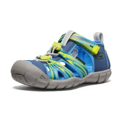 Kids KEEN Sandals<Little Kids' Seacamp Ii Cnx | Vintage Indigo/Evening Primrose