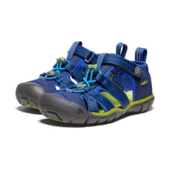 Kids KEEN Sandals<Little Kids' Seacamp Ii Cnx | Blue Depths/Chartreuse