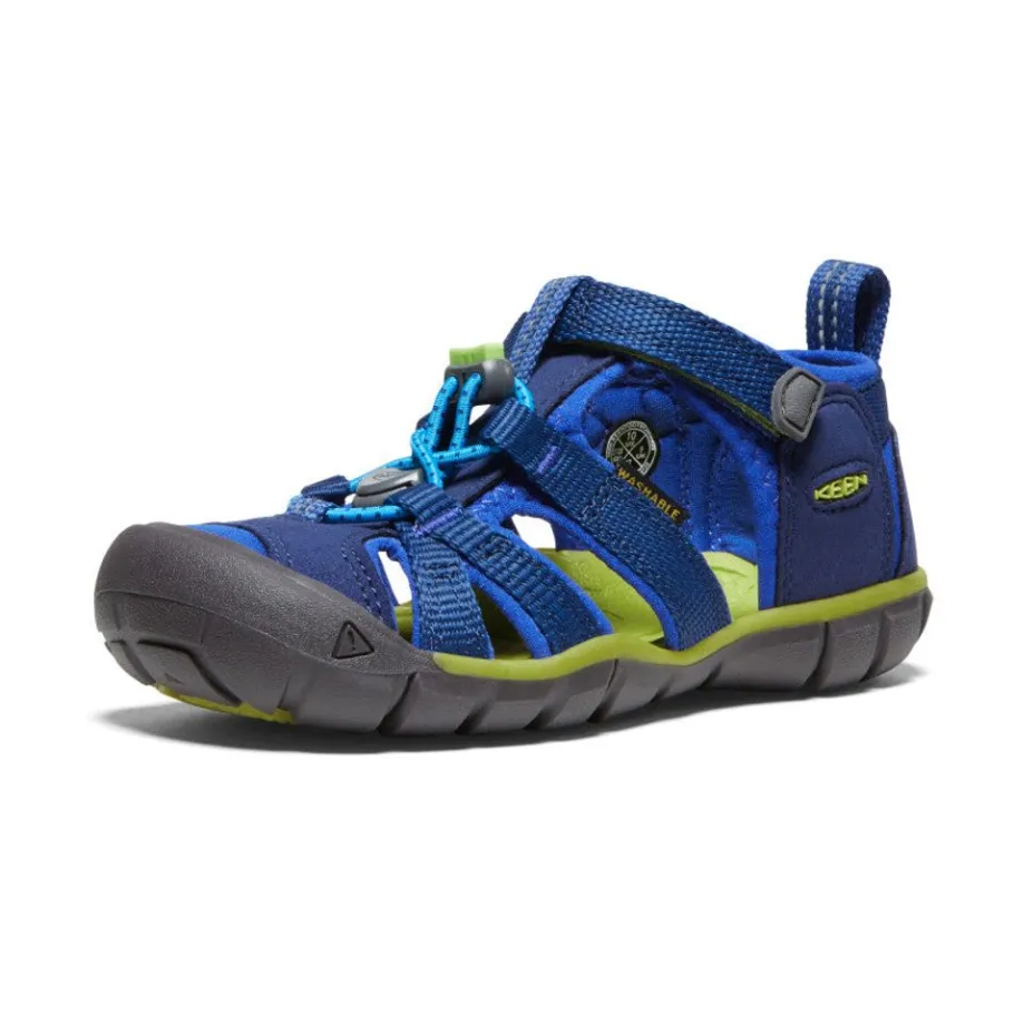 Kids KEEN Sandals<Little Kids' Seacamp Ii Cnx | Blue Depths/Chartreuse