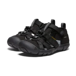 Kids KEEN Sandals<Little Kids' Seacamp Ii Cnx | Black/Grey
