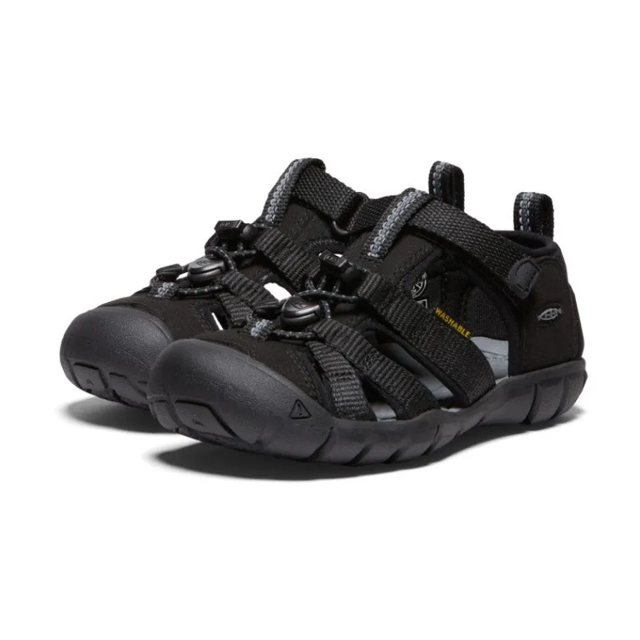 Kids KEEN Sandals<Little Kids' Seacamp Ii Cnx | Black/Grey
