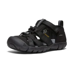 Kids KEEN Sandals<Little Kids' Seacamp Ii Cnx | Black/Grey