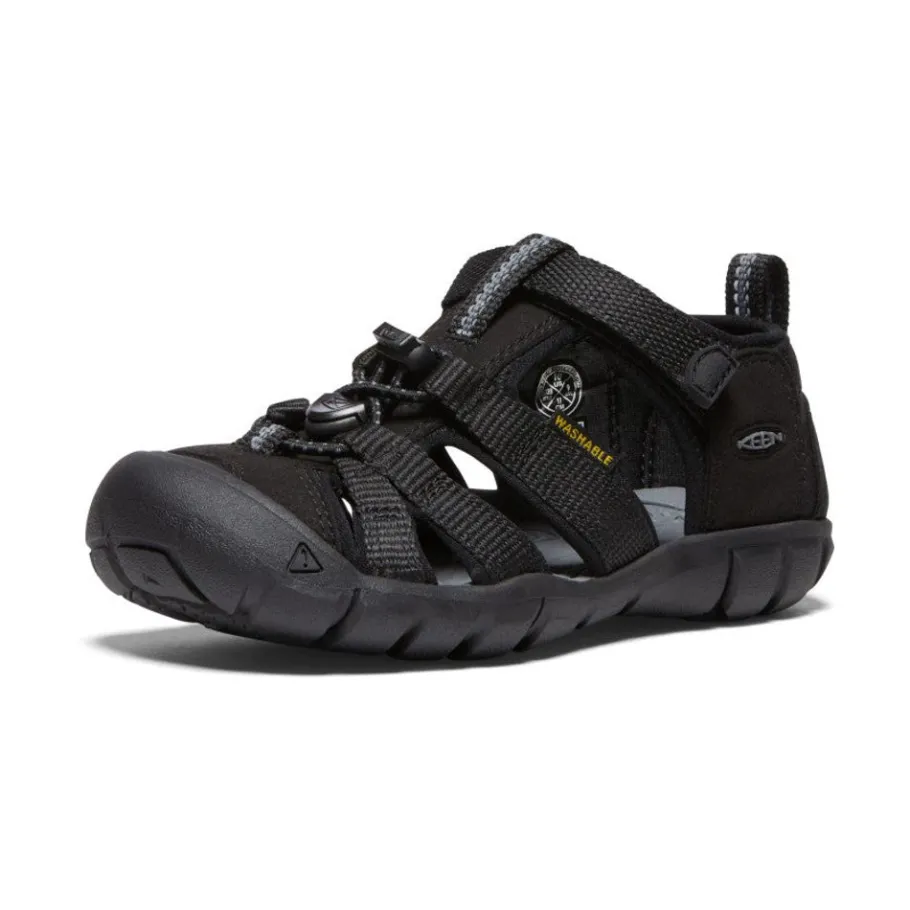 Kids KEEN Sandals<Little Kids' Seacamp Ii Cnx | Black/Grey