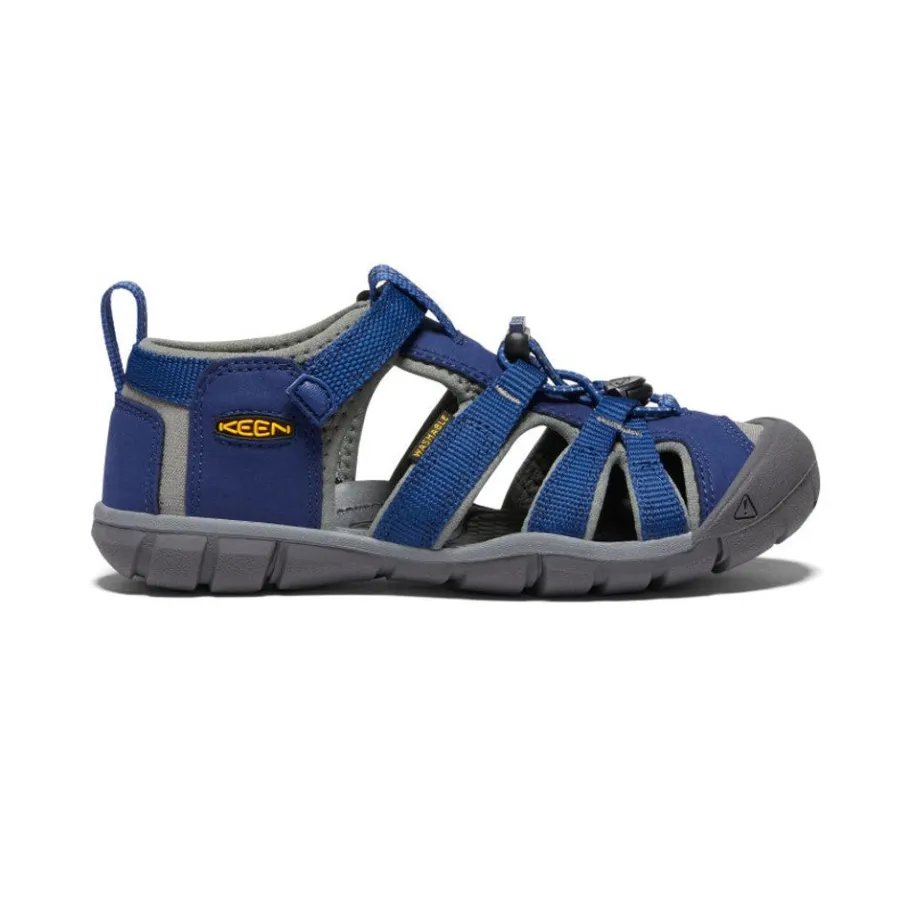 Kids KEEN Sandals<Little Kids' Seacamp Ii Cnx | Blue Depths/Gargoyle