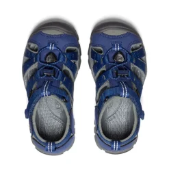 Kids KEEN Sandals<Little Kids' Seacamp Ii Cnx | Blue Depths/Gargoyle