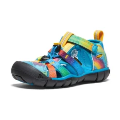 Kids KEEN Sandals<Little Kids' Seacamp Ii Cnx | Vivid Blue/Original Tie Dye
