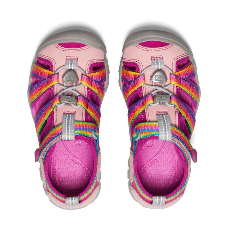 Kids KEEN Sandals<Little Kids' Seacamp Ii Cnx | Rainbow/Festival Fuchsia