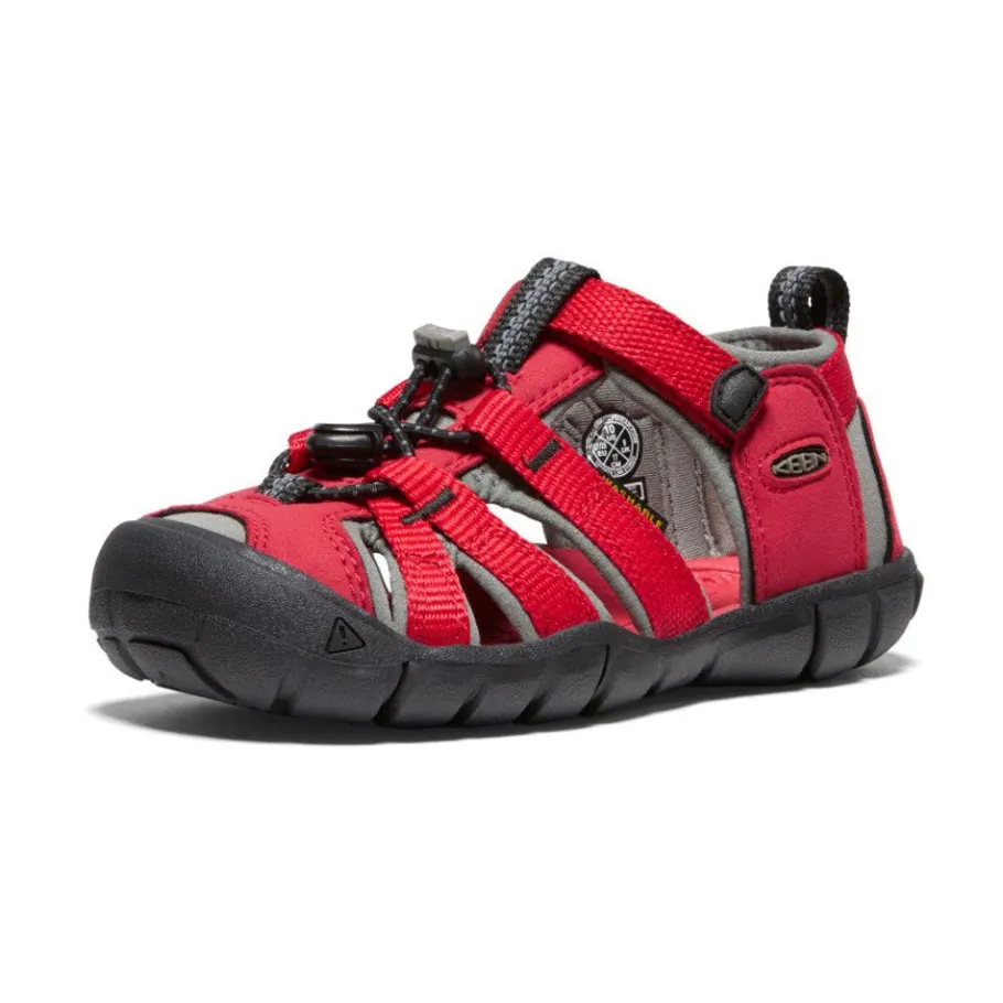 Kids KEEN Sandals<Little Kids' Seacamp Ii Cnx | Racing Red/Gargoyle