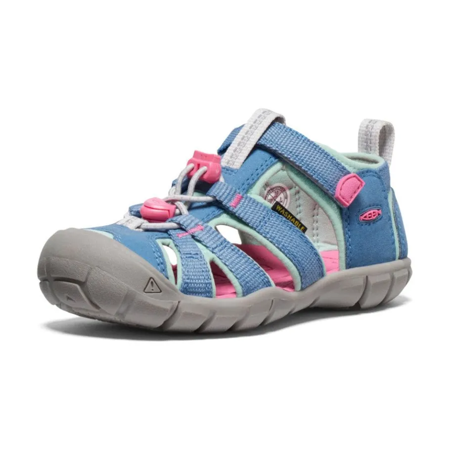 Kids KEEN Sandals<Little Kids' Seacamp Ii Cnx | Coronet Blue/Hot Pink
