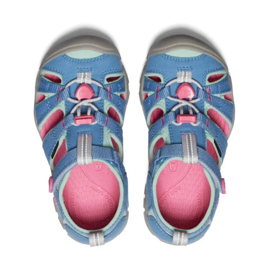 Kids KEEN Sandals<Little Kids' Seacamp Ii Cnx | Coronet Blue/Hot Pink