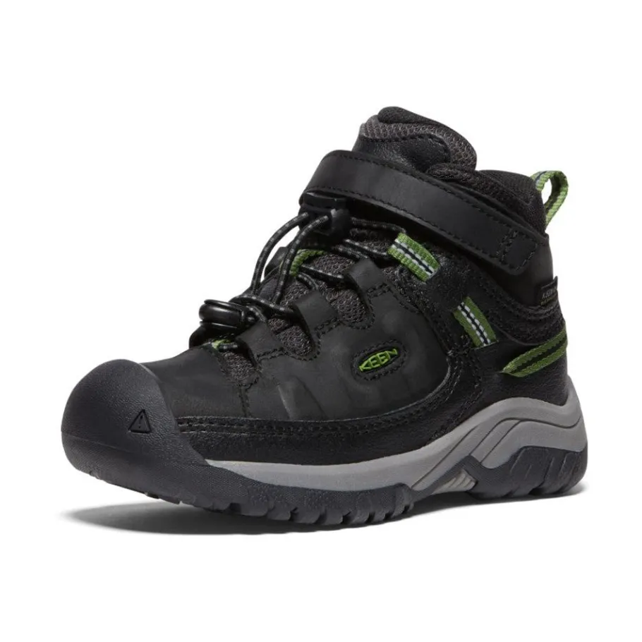 Kids KEEN Boots<Little Kids' Targhee Waterproof Boot | Black/Campsite