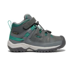 Kids KEEN Boots<Little Kids' Targhee Waterproof Boot | Steel Grey/Porcelain