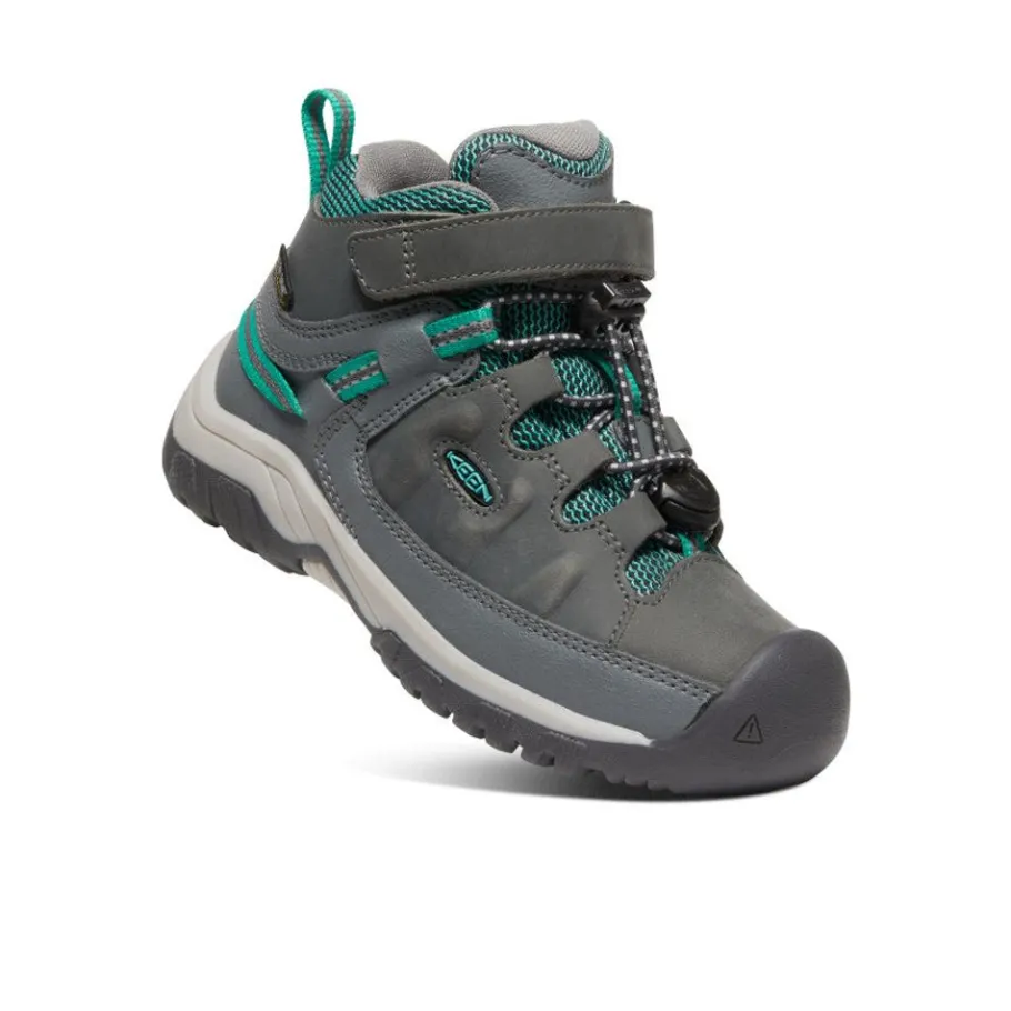 Kids KEEN Boots<Little Kids' Targhee Waterproof Boot | Steel Grey/Porcelain