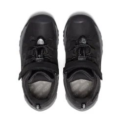 Kids KEEN Shoes<Little Kids' Targhee Waterproof Shoe | Black/Steel Grey