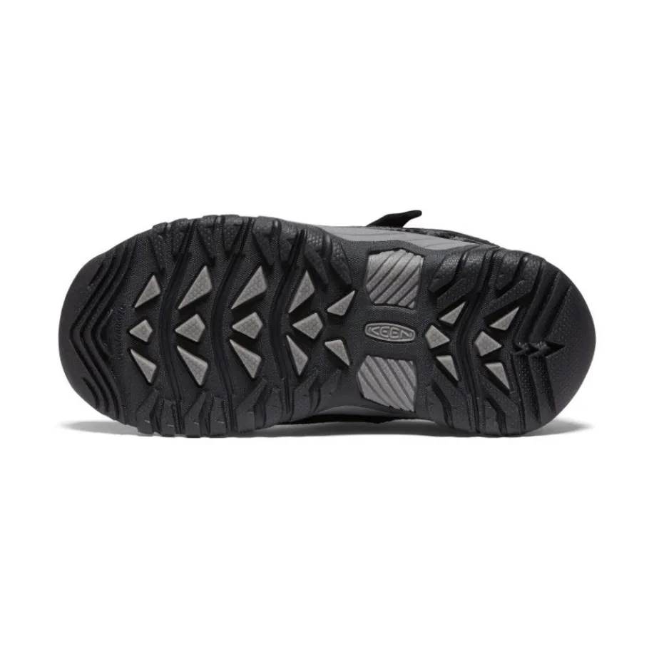Kids KEEN Shoes<Little Kids' Targhee Waterproof Shoe | Black/Steel Grey