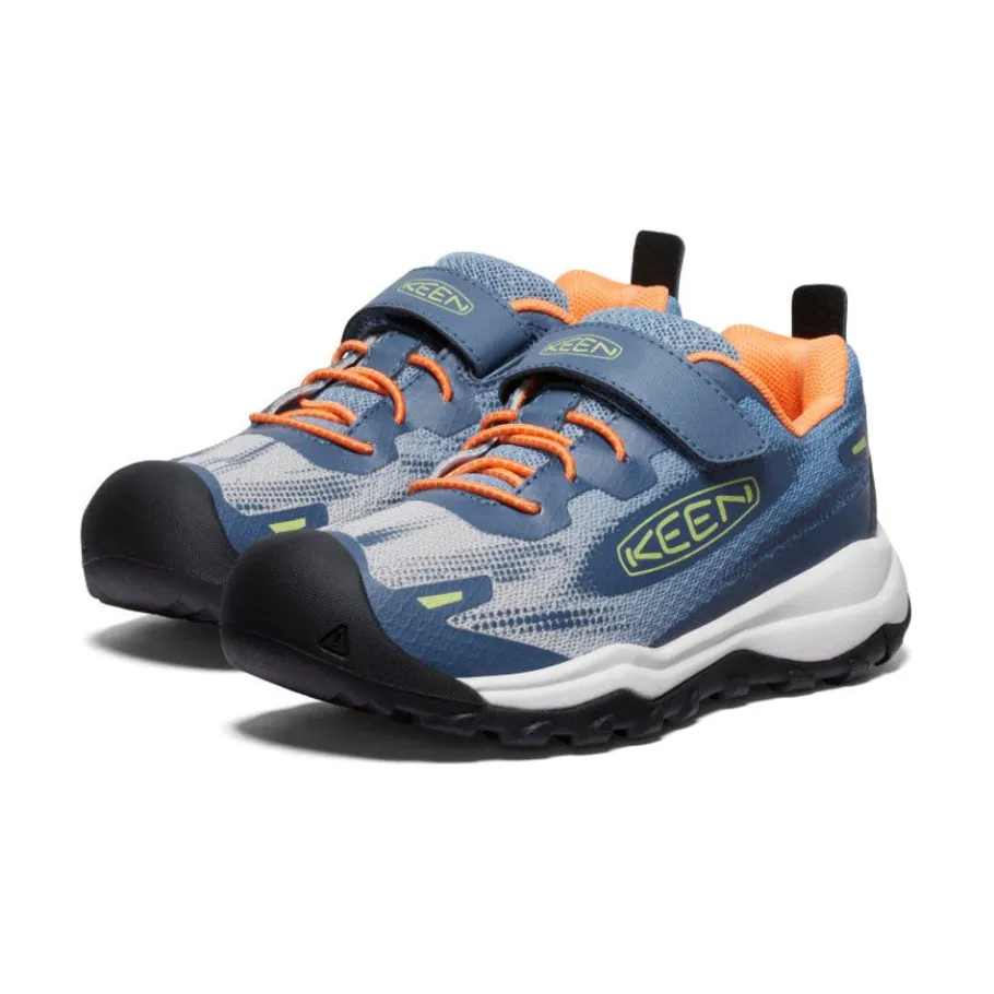 Kids KEEN Shoes<Little Kids' Wanduro Speed Hiking Shoe | Vintage Indigo/Tangerine