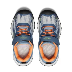 Kids KEEN Shoes<Little Kids' Wanduro Speed Hiking Shoe | Vintage Indigo/Tangerine