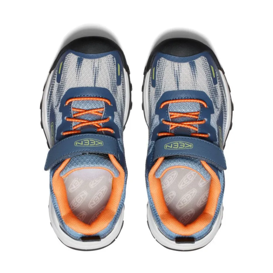 Kids KEEN Shoes<Little Kids' Wanduro Speed Hiking Shoe | Vintage Indigo/Tangerine
