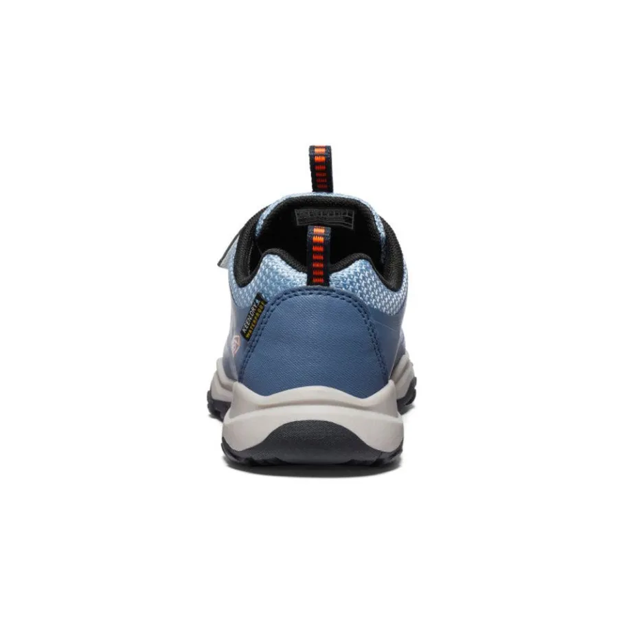 Kids KEEN Shoes<Little Kids' Wanduro Waterproof Shoe | Vintage Indigo/Scarlet Ibis