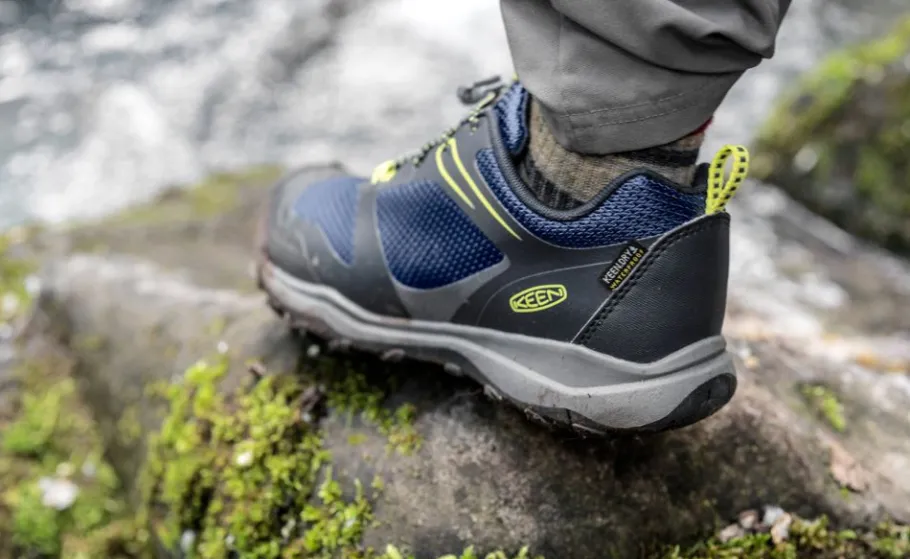 Kids KEEN Shoes<Little Kids' Wanduro Waterproof Shoe | Sky Captain/Evening Primrose