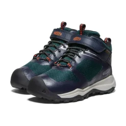 Kids KEEN Boots<Little Kids' Wanduro Waterproof Boot | Sky Captain/Sea Moss