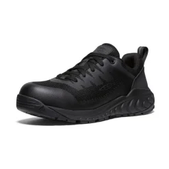 Men KEEN Work Boots & Shoes<Men'S Arvada Esd Work Sneaker (Carbon-Fiber Toe) | Black/Black