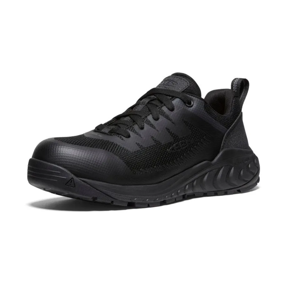Men KEEN Work Boots & Shoes<Men'S Arvada Esd Work Sneaker (Carbon-Fiber Toe) | Black/Black