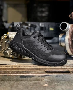 Men KEEN Work Boots & Shoes<Men'S Arvada Esd Work Sneaker (Carbon-Fiber Toe) | Black/Black