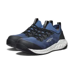 Men KEEN Work Boots & Shoes<Men'S Arvada Shift Esd Work Sneaker (Carbon-Fiber Toe) | Vintage Indigo/Black