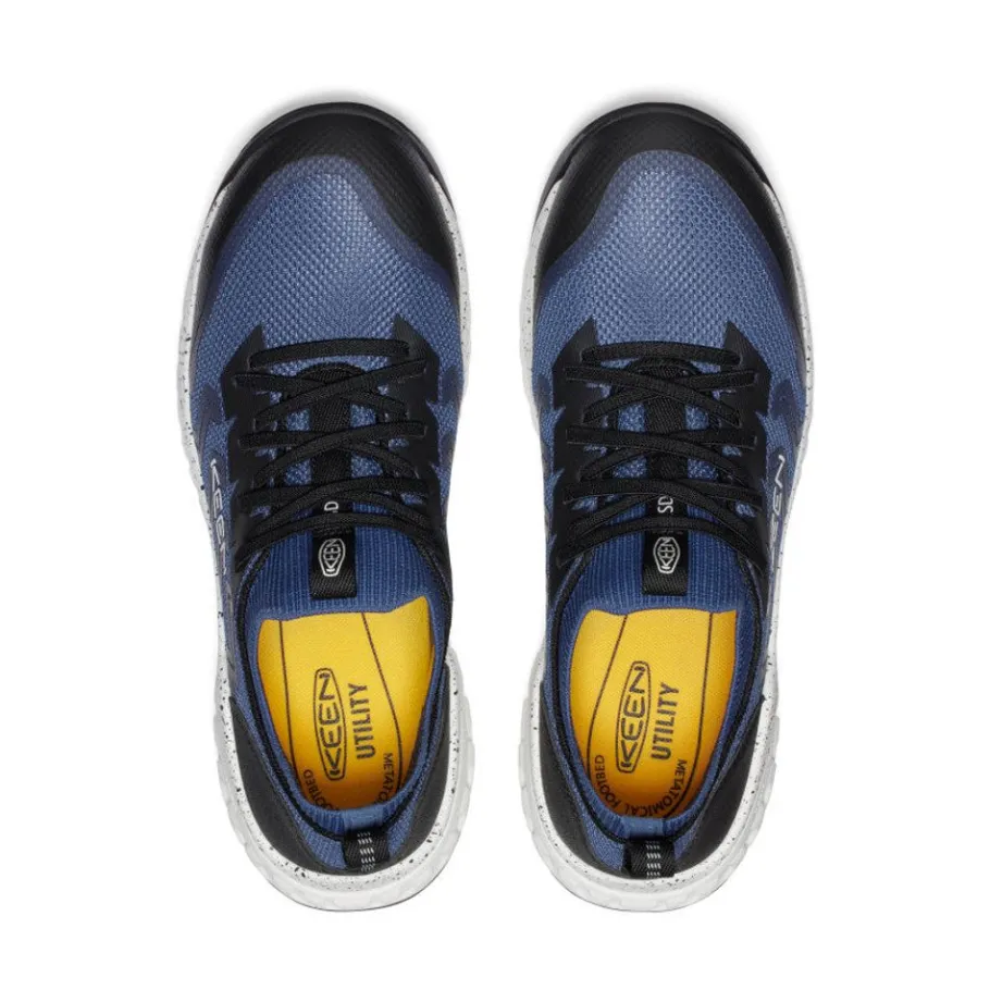 Men KEEN Work Boots & Shoes<Men'S Arvada Shift Esd Work Sneaker (Carbon-Fiber Toe) | Vintage Indigo/Black