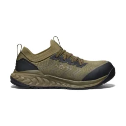 Men KEEN Work Boots & Shoes<Men'S Arvada Shift Work Sneaker (Carbon-Fiber Toe) | Martini Olive/Black