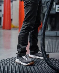 Men KEEN Work Boots & Shoes<Men'S Arvada Shift Work Sneaker (Carbon-Fiber Toe) | Steel Grey/Gum