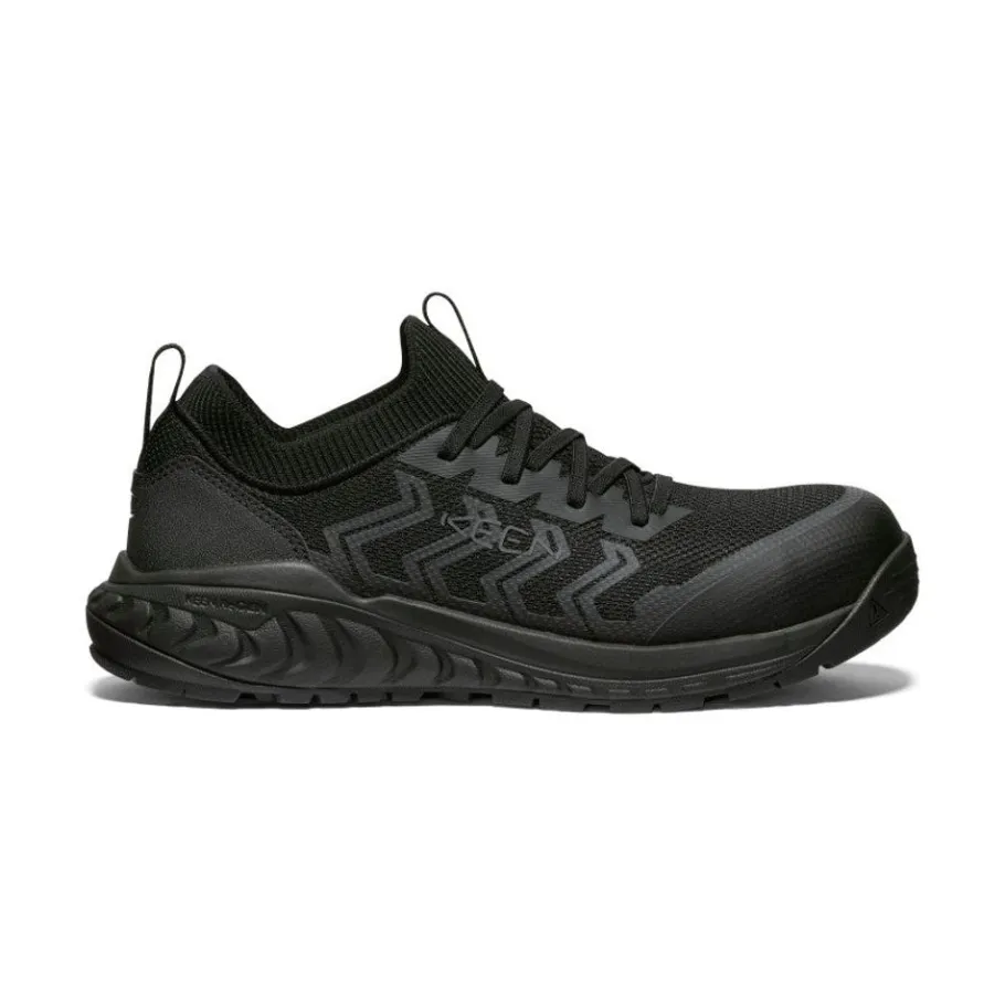 Men KEEN Work Boots & Shoes<Men'S Arvada Shift Work Sneaker (Carbon-Fiber Toe) | Black/Magnet