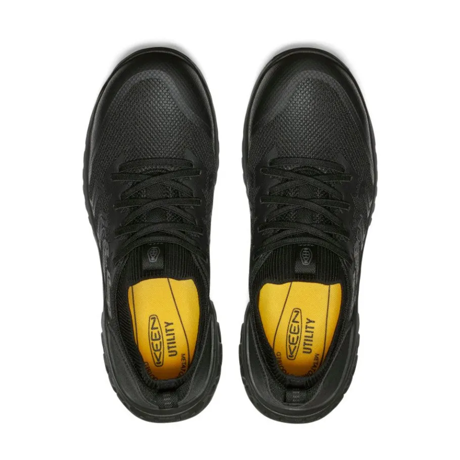 Men KEEN Work Boots & Shoes<Men'S Arvada Shift Work Sneaker (Carbon-Fiber Toe) | Black/Magnet