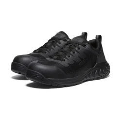 Men KEEN Work Boots & Shoes<Men'S Arvada Work Sneaker (Carbon-Fiber Toe) | Black/Black