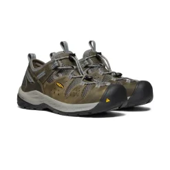 Men KEEN Work Boots & Shoes<Men'S Atlanta Cool Ii Esd (Steel Toe) | Gargoyle/Midnight Navy